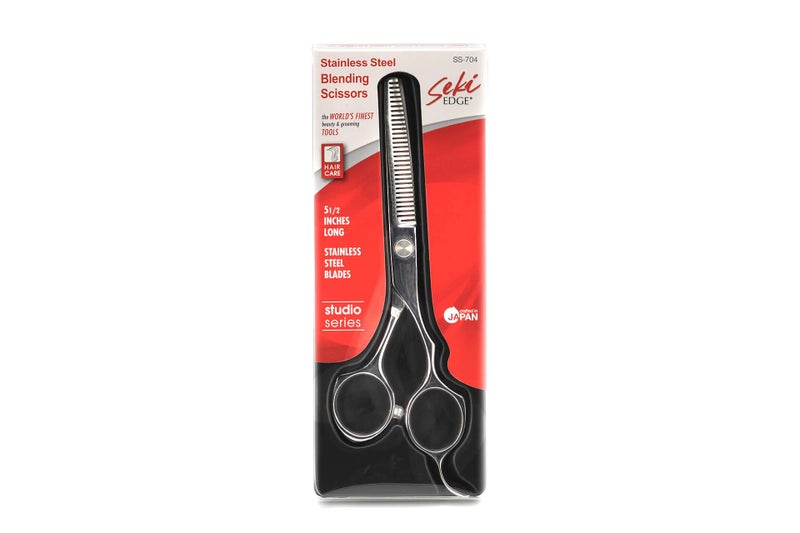 Seki Edge Stainless Steel Blending Scissors (SS-704) - Image 5